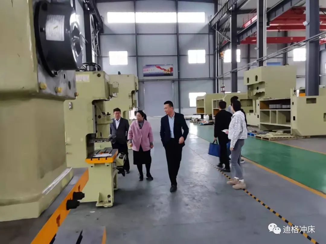 市工業強市高端裝備領導小組一行，來迪格重工考察調研。(圖2)